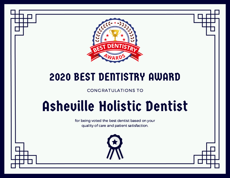Asheville-Holistic-Dentist---Certificate